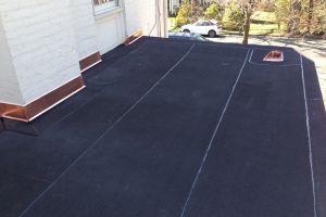 New Flat Roof with Copper Flashing - Bronxville NY